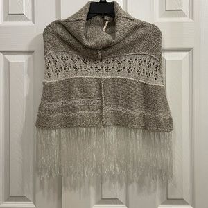 Free People brand medium size poncho